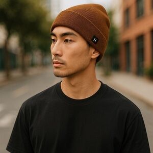 Hurley Brown Knit Hat